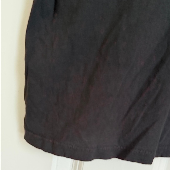 perfectwhitetee Black V-Neck Short Sleeve Tee - Picture 4 of 7